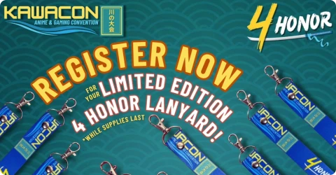 KawaCon announced on their social media that Shizan is the lanyard sponsor for the event