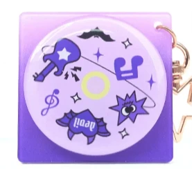 Custom Acrylic Spinning Keychains