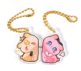 Custom Acrylic Magnetic Keychains