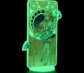 Custom Glow In The Dark Acrylic Standees