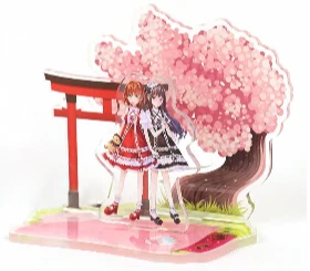 Custom Clear Acrylic Standees