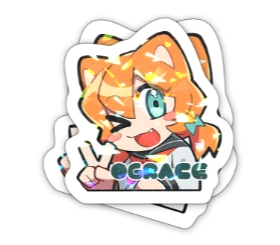 Custom Vinyl Holographic Stickers