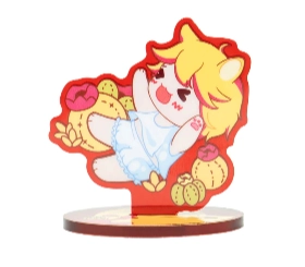 Custom Colored Acrylic Standees